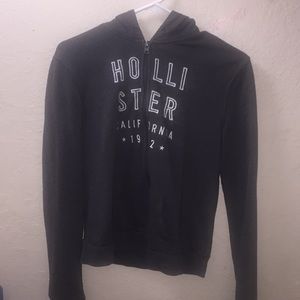 A Hollister dark grey sweater